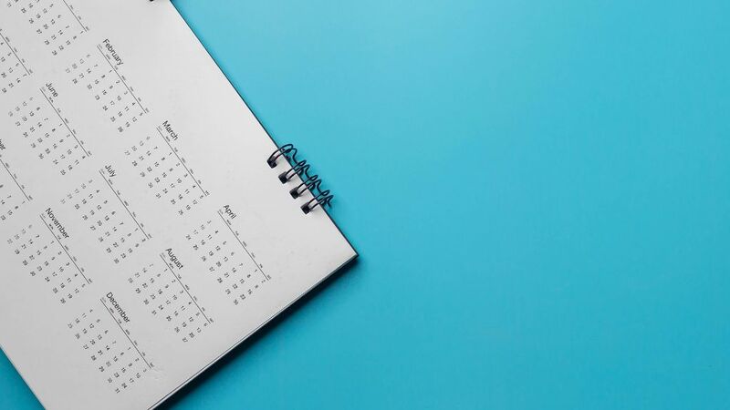 🗓 Un calendario per tenere sotto controllo le scadenze