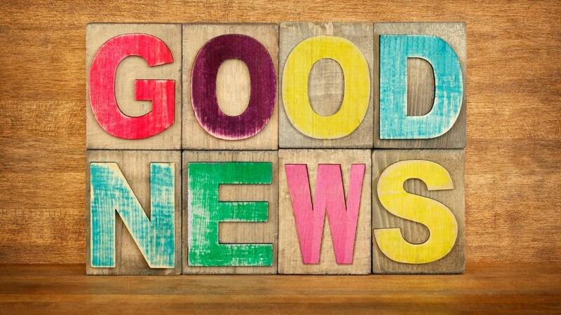 Le 5 buone notizie della settimana